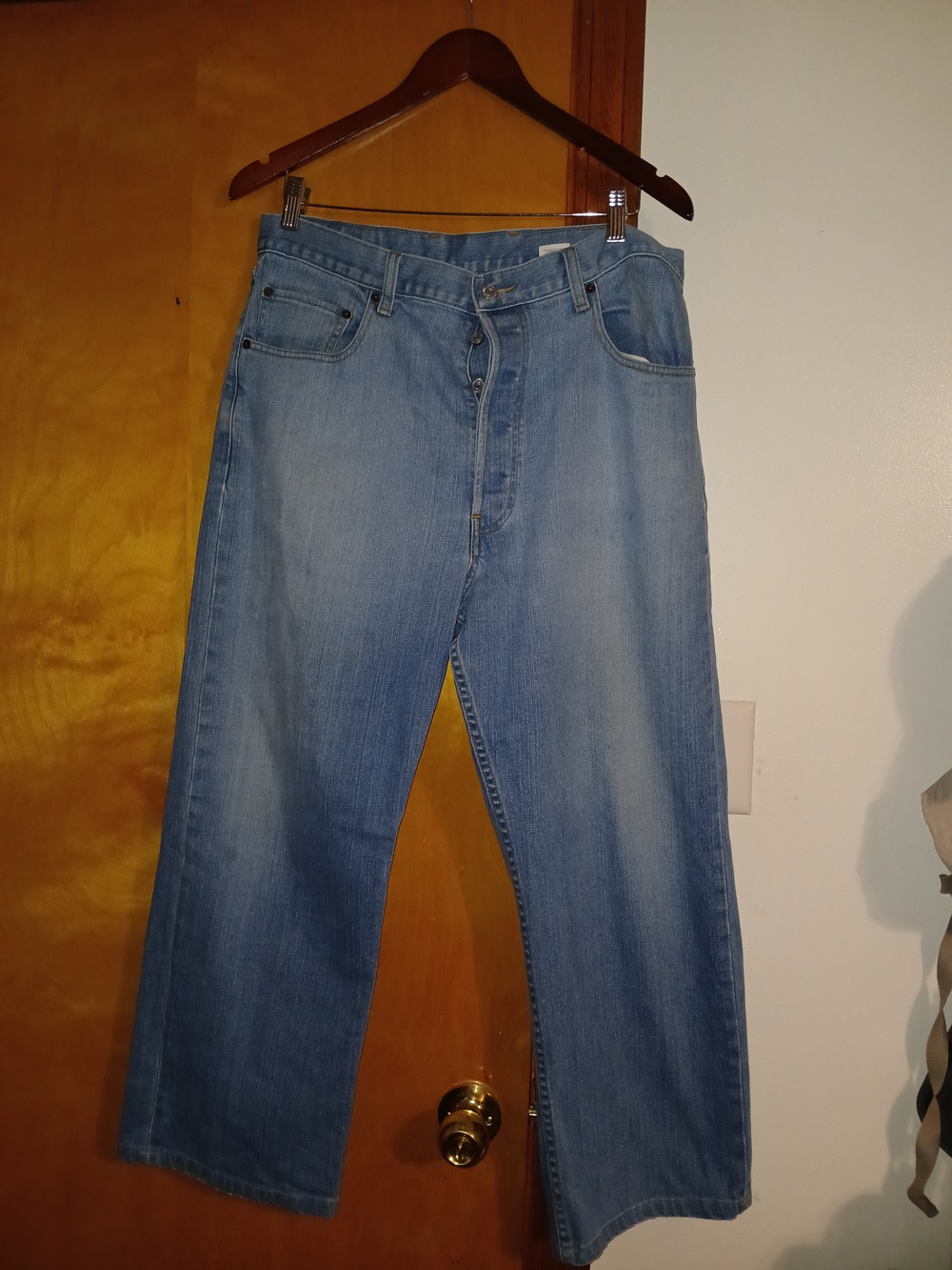 Levi's Relaxed Light Blue Denim Jeans